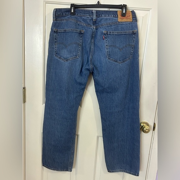 Levi’s 505 Men’s 36x29 Regular Fit Straight Leg Denim Jeans - Picture 3 of 9